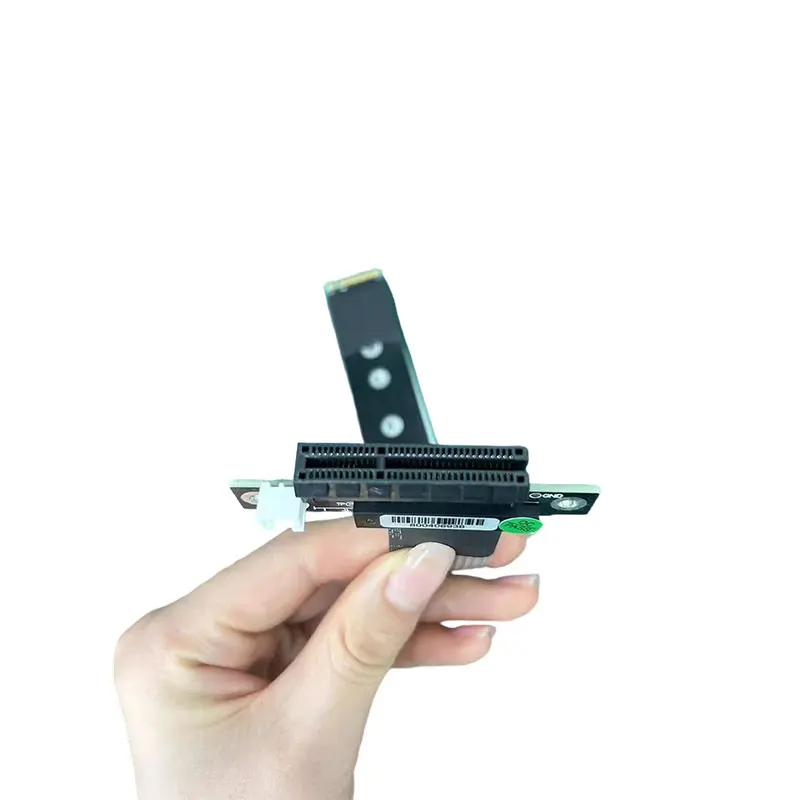 Nuevo Cable elevador PCIe 4,0 M.2 NVME a x4 para PCIe x4 SSD RAID, tarjetas de captura LAN a M.2 (ultra SSD, M-key) extensión Gen4x4 Jumper - imagen 3