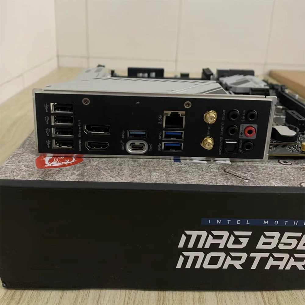 Placa base Micro ATX de 128GB 2 * M.2 PCI-E 4,0 LGA 1200 DDR4 para placa base MAG B560M MORTAR WIFI - imagen 4