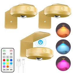 WILLED 3 uds luces de imagen inalámbricas para luz de disco de pared con control remoto batería recargable de 1200mAh luz de pantalla artística para pintar