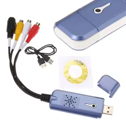 Nuevo Convertidor USB 2,0, tarjeta de Audio y vídeo, adaptador de captura, sintonizador de TV para Win/XP/7/8/10 NTSC PAL PC
