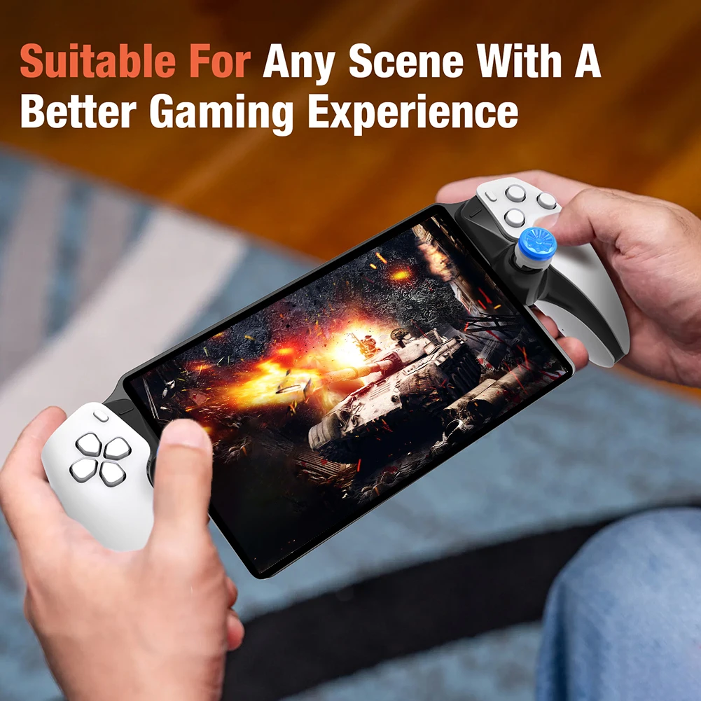 Thumb Grips Caps para PS5 Playstation Portal, extensores de Joystick para juegos, Kit de tapas de agarre de pulgar mejoradas para PS5 Portal - imagen 4