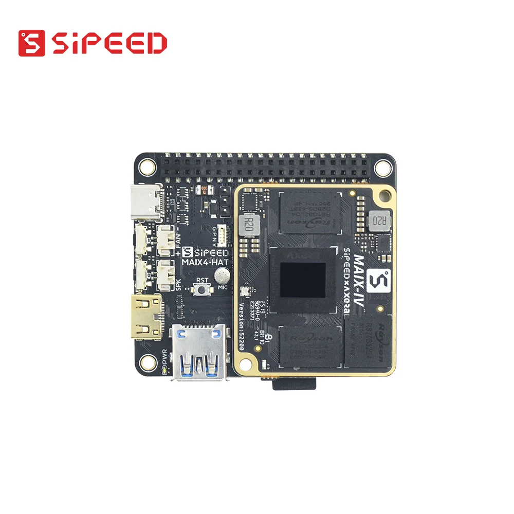 sipeed Maix4-HAT RPI5 AI HAT Beat Hailo8 18T AX650 Multimodal LLM deepseek - imagen 3