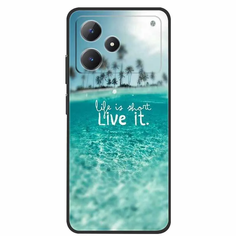 For Realme P4 Pro 5G Cute Butterfly Flower Anti-Fingerprint Soft Silicone TPU Phone Case For RealmeP4 Pro 5G Protectors Coque - imagen 2