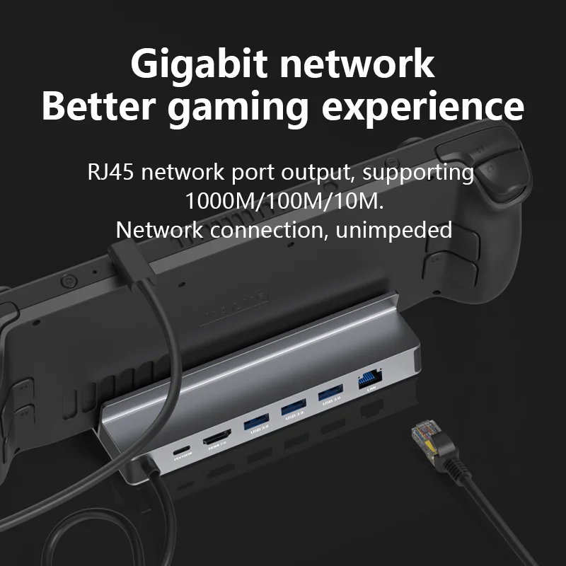 Dock Blueendless CH3 Pro Steam Deck / ROG Ally – HDMI 4K 60Hz - imagen 5
