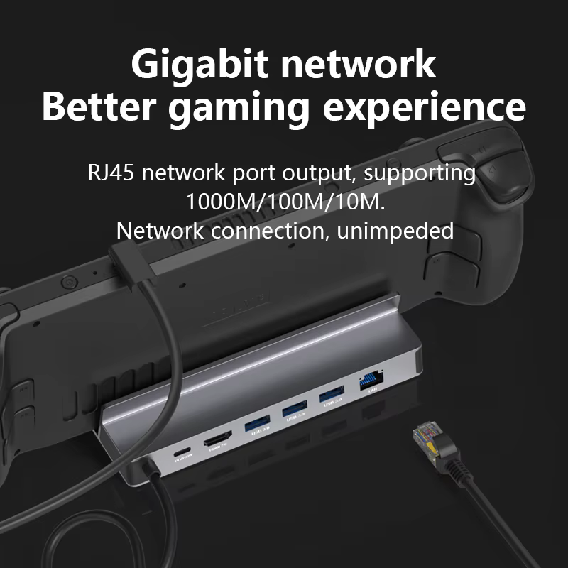 Dock Blueendless CH3 Pro Steam Deck / ROG Ally – HDMI 4K 60Hz - imagen 5