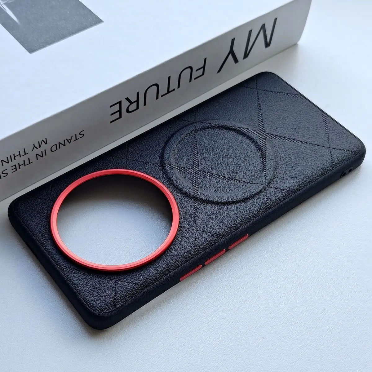 Para Huawei Honor X9D funda nueva dura PU magnética carga inalámbrica funda protectora trasera para Honor X9D x9d carcasa de teléfono - imagen 4