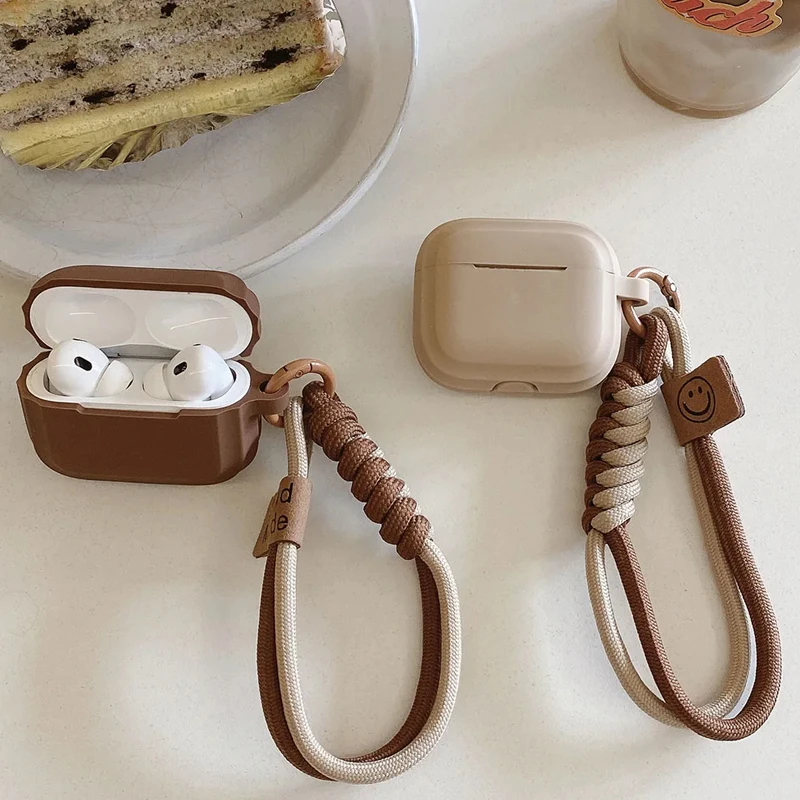 Funda de silicona para AirPods 4 3 2 1 2nd 3nd 4nd, carcasa protectora para auriculares inalámbricos, fundas para Apple AirPods Pro 2 Pro3 - imagen 3