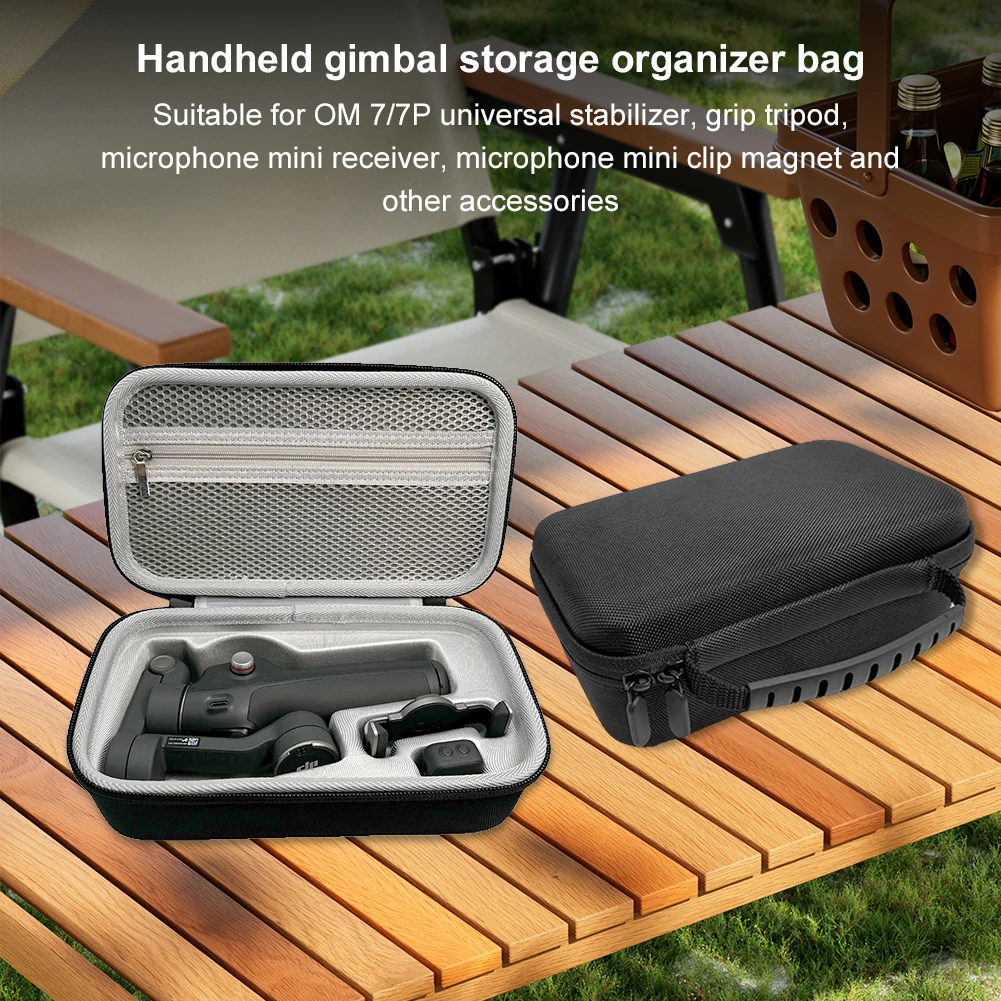 Bolsa de almacenamiento para DJI Osmo Mobile 7, cardán de mano, caja de transporte portátil, bolso de mano, bolsa de viaje para cámara portátil antiarañazos - imagen 2