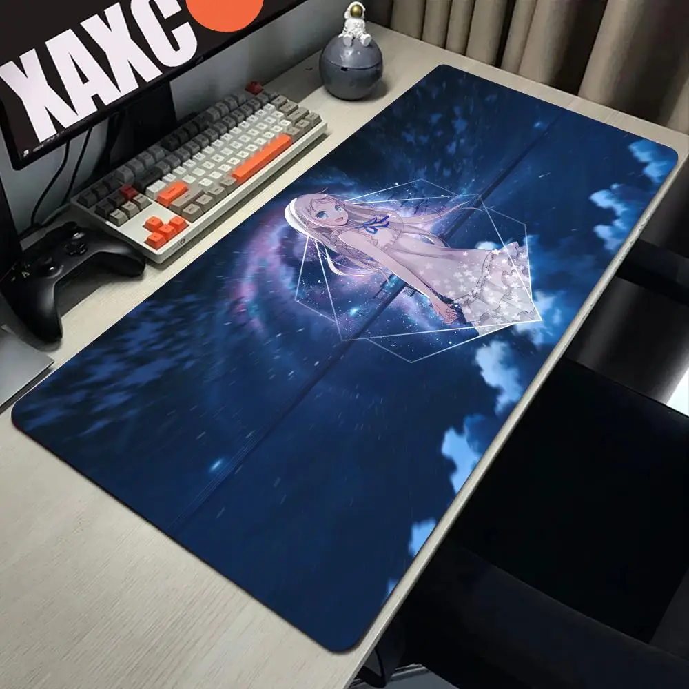 Anohana Alfombrilla de ratón Teclado Alfombrilla de ratón con puntada, Accesorios para juegos, Alfombrillas de escritorio largas, Piezas de PC XXL90x40cm - imagen 3