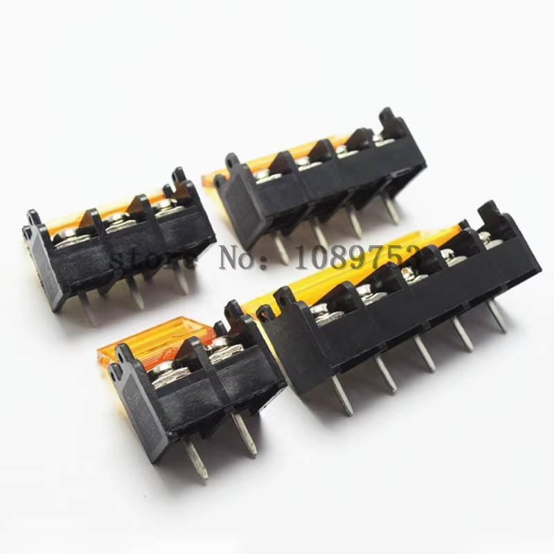 HB-9500 2P-10P Conector de terminales barrera 9,5 mm con cubierta PCB