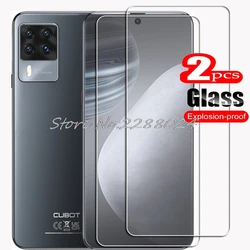 2 uds para Cubot X50 Protector de vidrio templado de alta HD en película protectora de pantalla de teléfono CubotX50