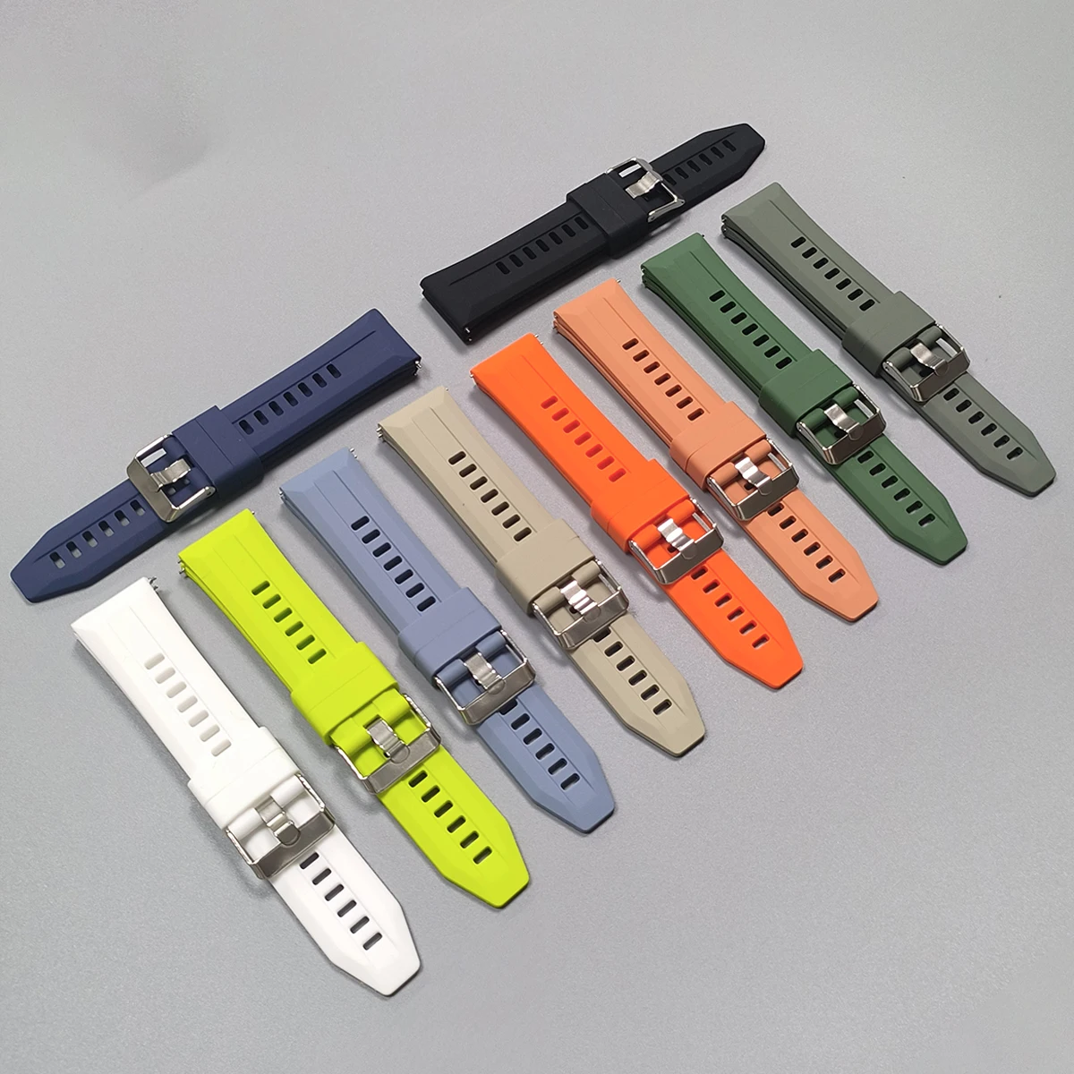 Correa de silicona de 22mm para Xiaomi Watch 2 Pro/Color 2, correa deportiva para Mi Watch S4 S3/S2/S1, pulseras activas, pulsera de repuesto - imagen 2