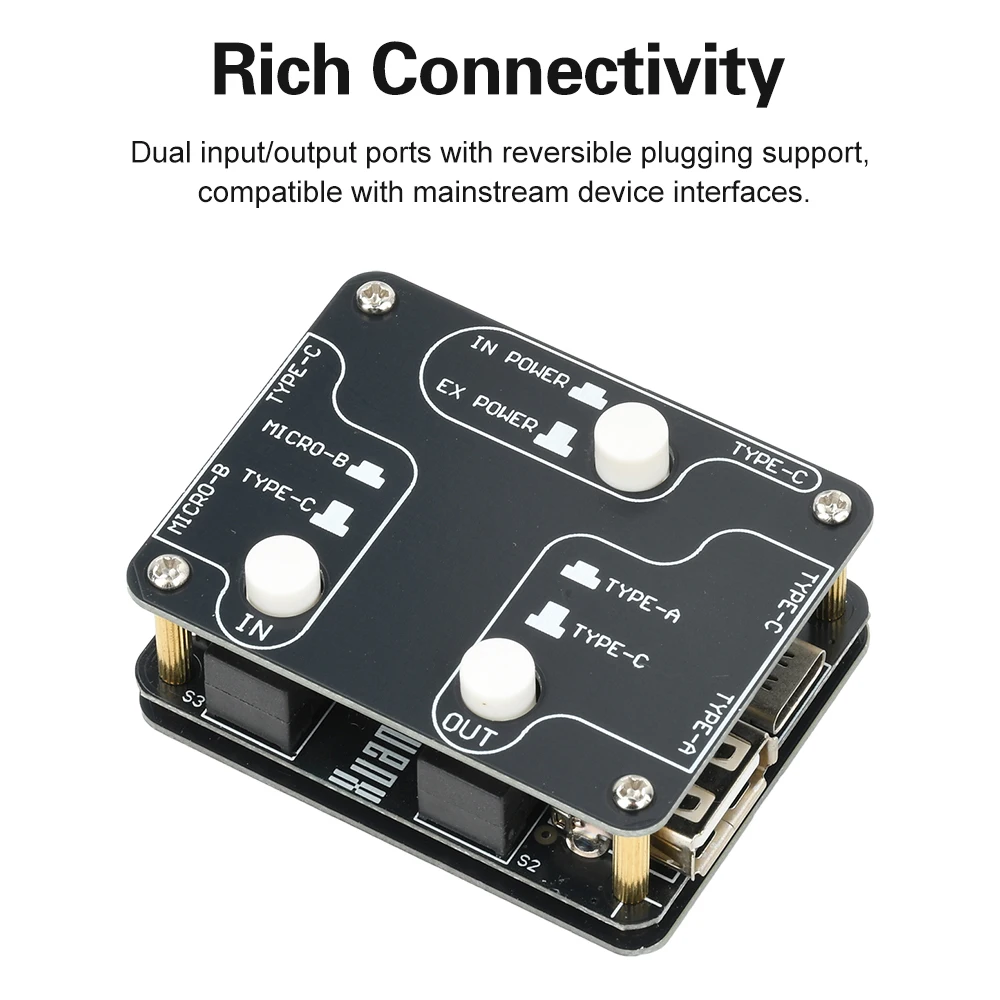 Aislador USB 2,0 U8Pro negro, módulo de aislamiento de aislamiento de alta velocidad, filtro de reducción de ruido de Audio de 480Mbps, 1500VDC - imagen 5