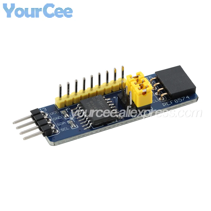 2 uds/1 ud PCF8574 PCF8574T microcontrolador E/S expansor módulo de placa de expansión IIC I2C placa adaptadora IIC/I2C 2,5 V-6V PCF8575 - imagen 5