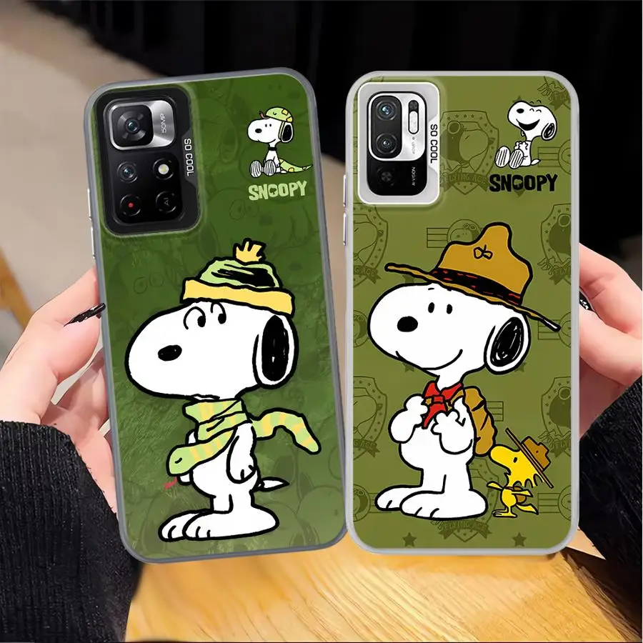 Funda trasera de teléfono con dibujos animados Cool S-S-noopyS para Xiaomi Mi 12T Pro 13T 11 Lite - imagen 5