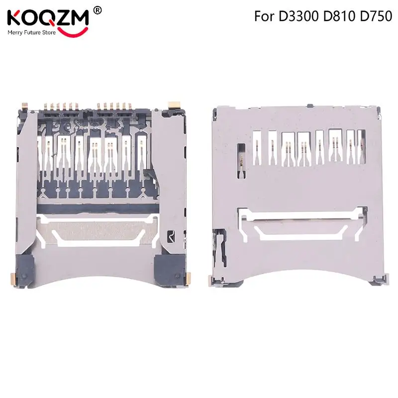 Soporte para lector de componentes de ranura de tarjeta de memoria SD, piezas de montaje para NIKON D3300, D810, D750, A100, 70D, 80D, 1 unidad