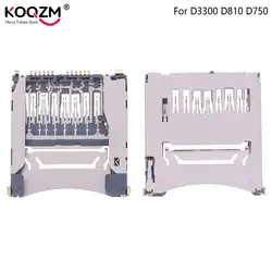 Soporte para lector de componentes de ranura de tarjeta de memoria SD, piezas de montaje para NIKON D3300, D810, D750, A100, 70D, 80D, 1 unidad