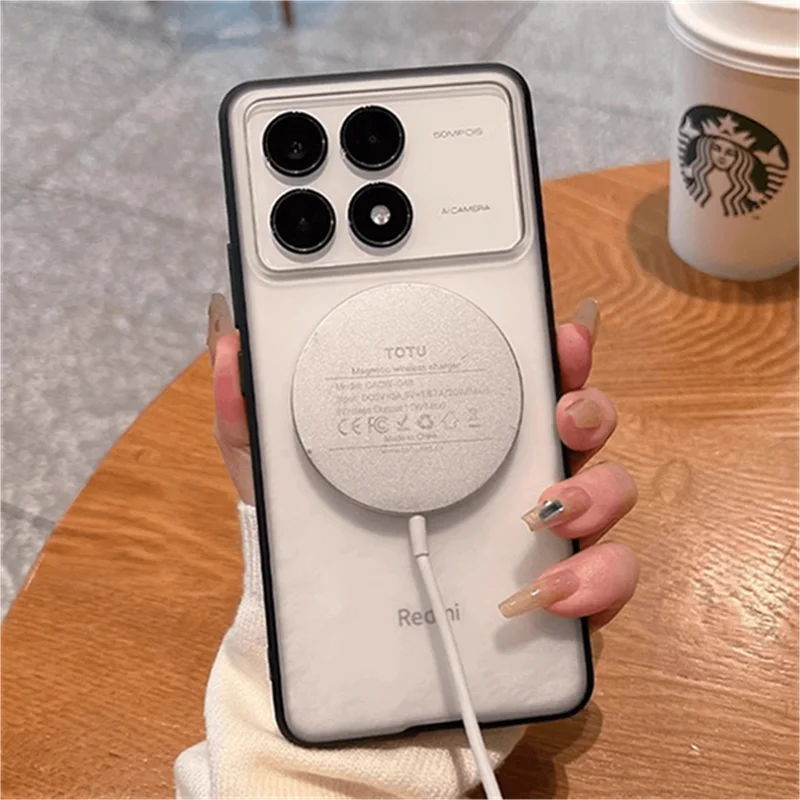 Funda para Vivo IQOO Neo 10 Pro plus 11 15x300 z10 turbo pro X200 FE Funda mate a prueba de golpes magnética Magsafe Funda de carga inalámbrica - imagen 5