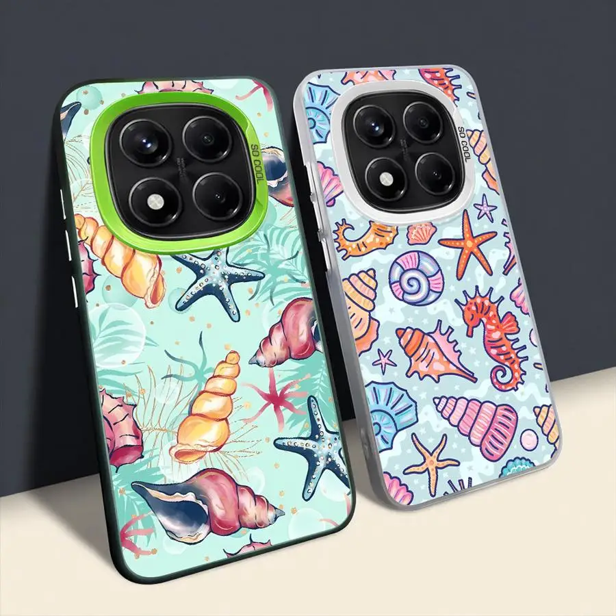 Funda para Xiaomi Redmi Note 9s 13 12 11 14 Pro Plus 12s 10Lite 10s 11s funda trasera para teléfono carcasa de organismo marino - imagen 5