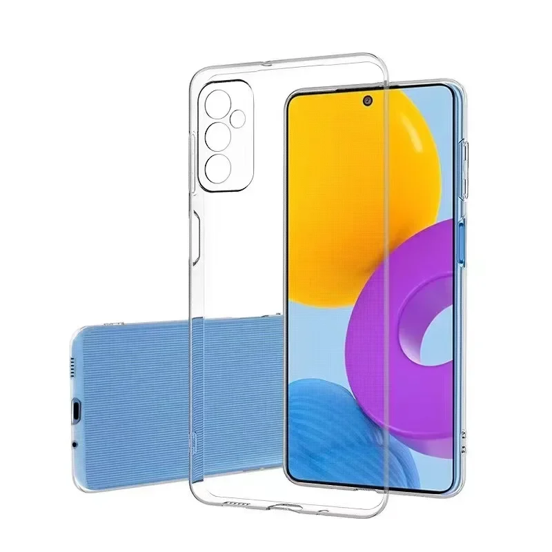 Funda Transparente Silicona Samsung Galaxy Serie M/F – Slim Antigolpes