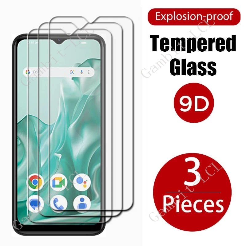 3 uds 9H HD vidrio templado protector para Logicom Sense ON LogicomSense 6,5 "película protectora de pantalla