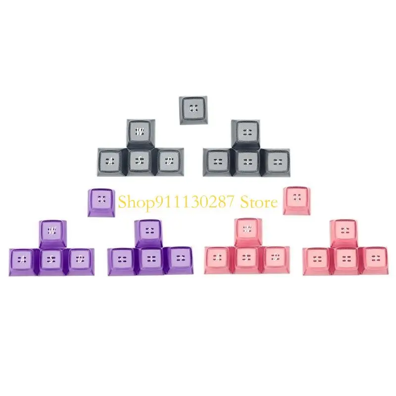 Teclas para juegos J1HC, duraderas, PBT, dirección Esc, WASD, perfil Ema, reemplazo teclas doble disparo para teclado - imagen 2