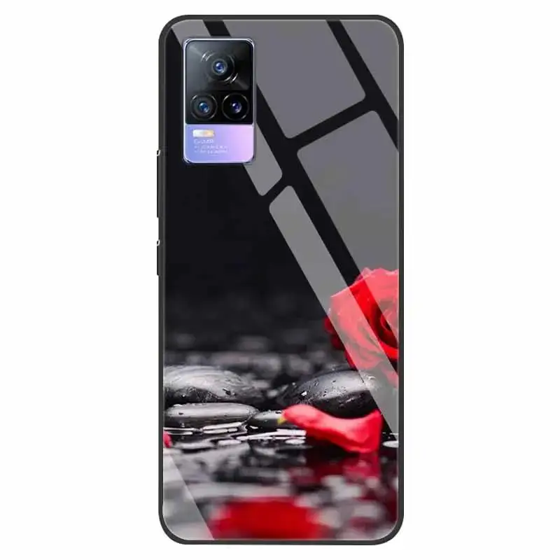 Funda de vidrio templado para Vivo V21 5G, carcasa dura de parachoques suave para Vivo X60 Pro, Funda de teléfono Global X60 5G 2021 - imagen 5