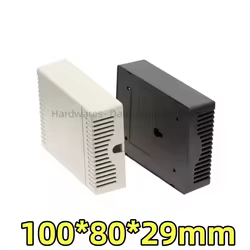1 Uds 100x80x29mm caja de conexiones de cables DIY caja de plástico placa de circuito proyecto electrónico