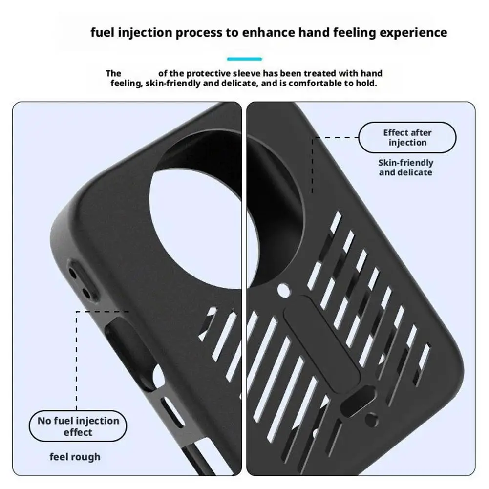 Funda de silicona para DJI Osmo 360, resistente al agua, anticaída, resistente a las manchas, accesorios para cámaras deportivas, funda de lente para DJI Osmo 360