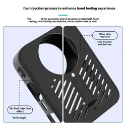 Funda de silicona para DJI Osmo 360, resistente al agua, anticaída, resistente a las manchas, accesorios para cámaras deportivas, funda de lente para DJI Osmo 360