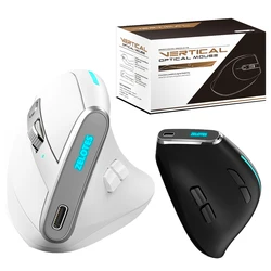 Ratón Vertical Ergonómico Inalámbrico Bluetooth Gaming Mano Derecha