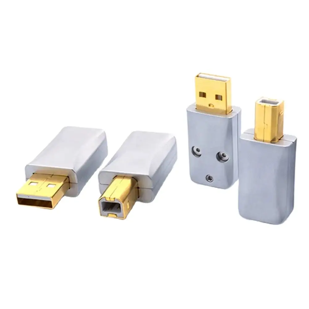 YuXi-Cable de datos USB 2,0, conector A, B, cola, carcasa Metal - imagen 2