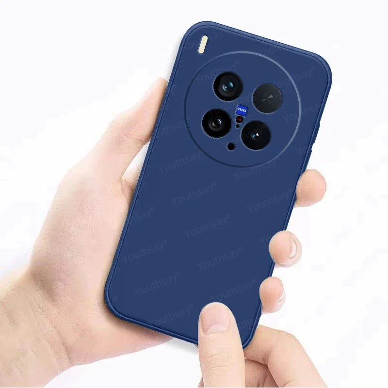 Para Vivo X300 Pro funda Vivo X300 Pro Fundas Shell Coque suave TPU Original funda de teléfono de silicona líquida Vivo X300 Pro - imagen 5