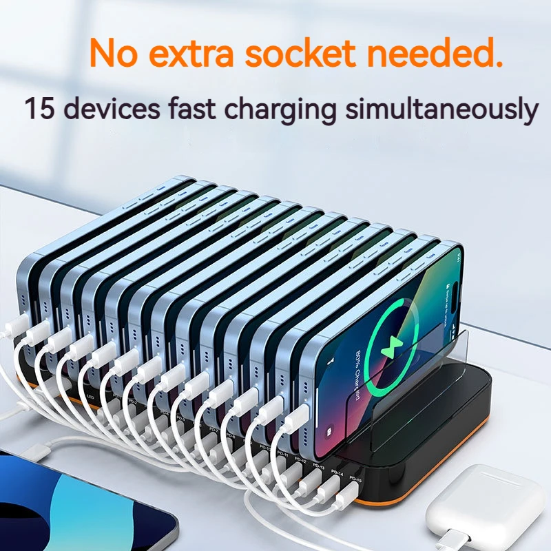 Cargador USB-C PD Universal – Carga Rápida iPad Samsung - imagen 3
