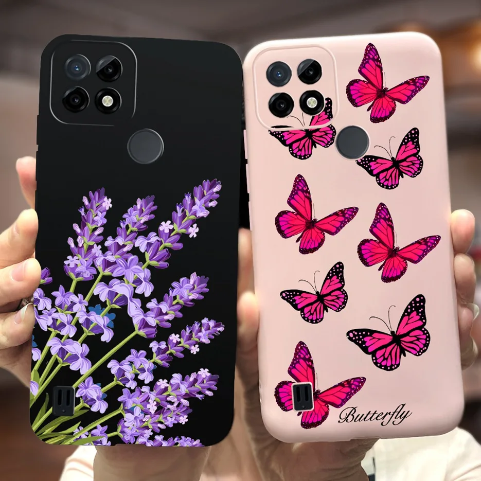 Para Realme C21 funda Realme C21Y funda bonita de moda suave TPU Fundas funda de teléfono para Realme C21 Y C 21Y RealmeC21 cubierta trasera parachoques - imagen 4