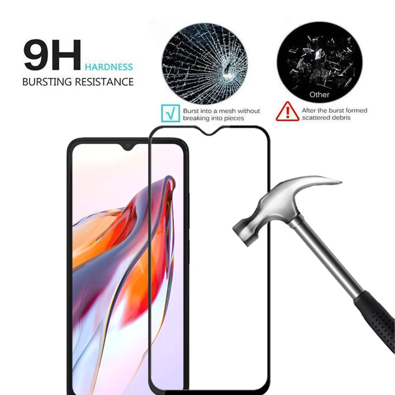 para redmi 13c mica Vidrio protector para xiaomi redmi 12c gafas cristal templado xiomi redmi 12C 10C 10A screen protector redmi 12c protector de pantalla redmi 12c lamina de vidrio redmi 13 c - imagen 3