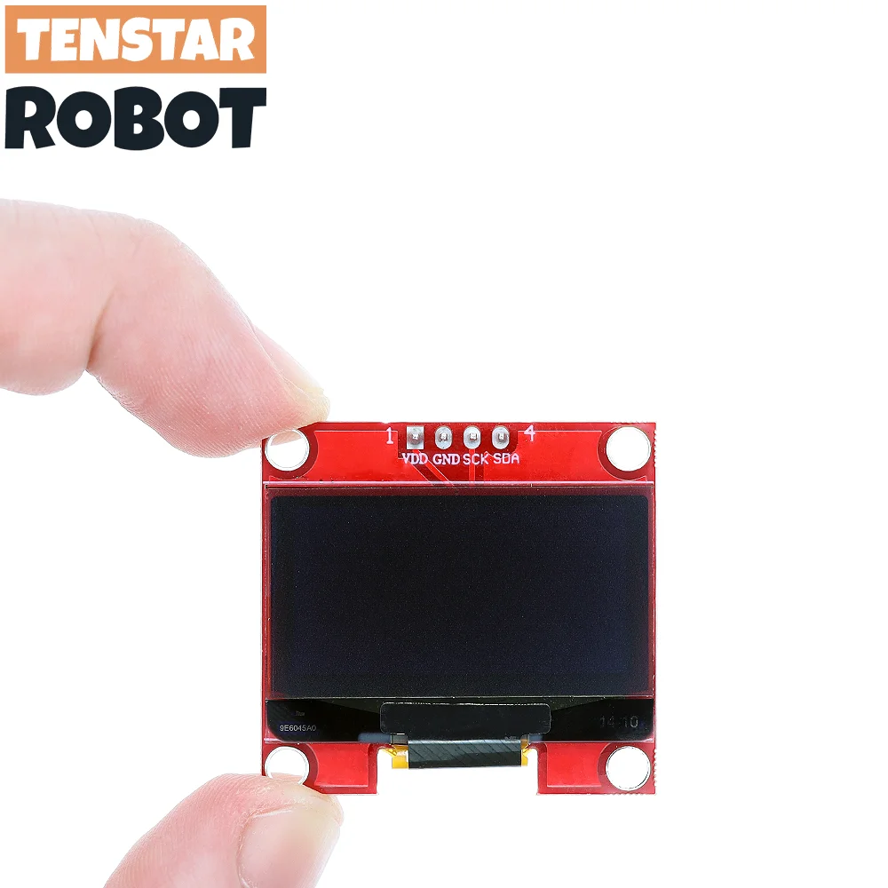 TENSTAR 3 uds 1,3 pulgadas I2C módulo de pantalla OLED tablero rojo Chip de unidad de Color blanco SH1106 128X64 1,3 "LCD IIC comunicación - imagen 4
