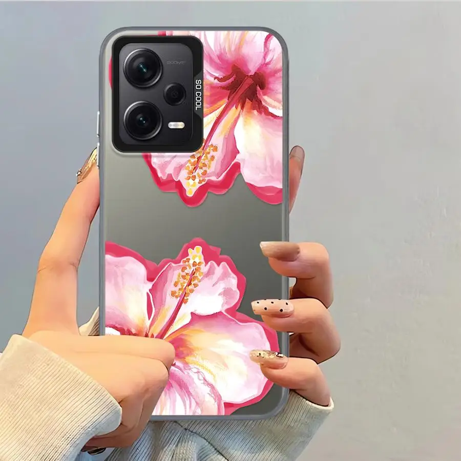 Funda para Xiaomi Redmi 9T A1 A2 Plus 9C A5 K60 12C 13C 14C 10C funda trasera para teléfono con estampado de dibujos animados patrón de estrella de mar - imagen 5