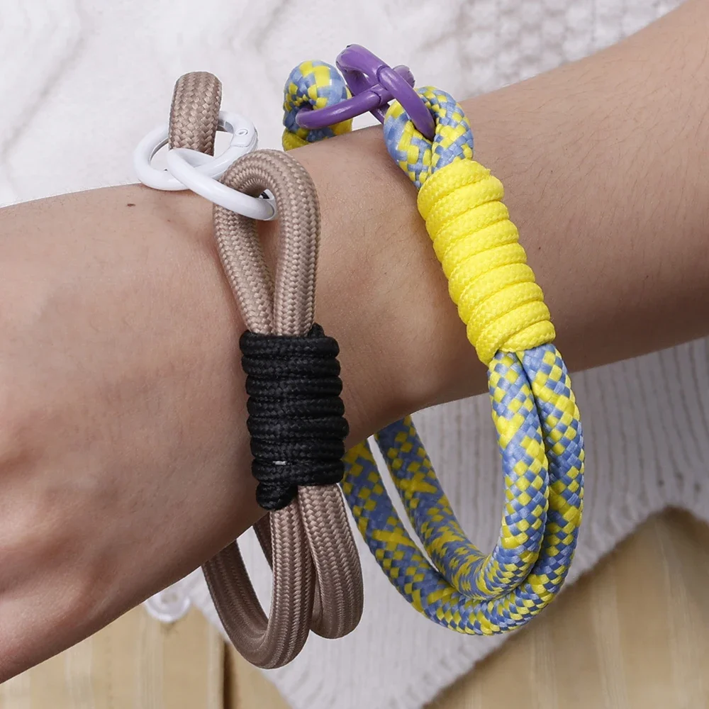 Cordón Universal para teléfono móvil, cuerda trenzada, correa para muñeca, estilo corto, caja de auriculares para teléfonos inteligentes, cadena colgante portátil antipérdida - imagen 4