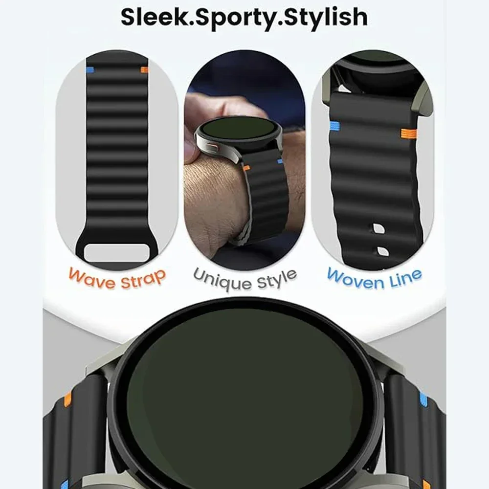 Correa de silicona para HUAWEI WATCH GT 5 Pro, banda de 46mm GT5 GT 4 3 42mm HONOR Magic Watch 4 GS Pro ES 22mm 20mm, pulsera de repuesto - imagen 4