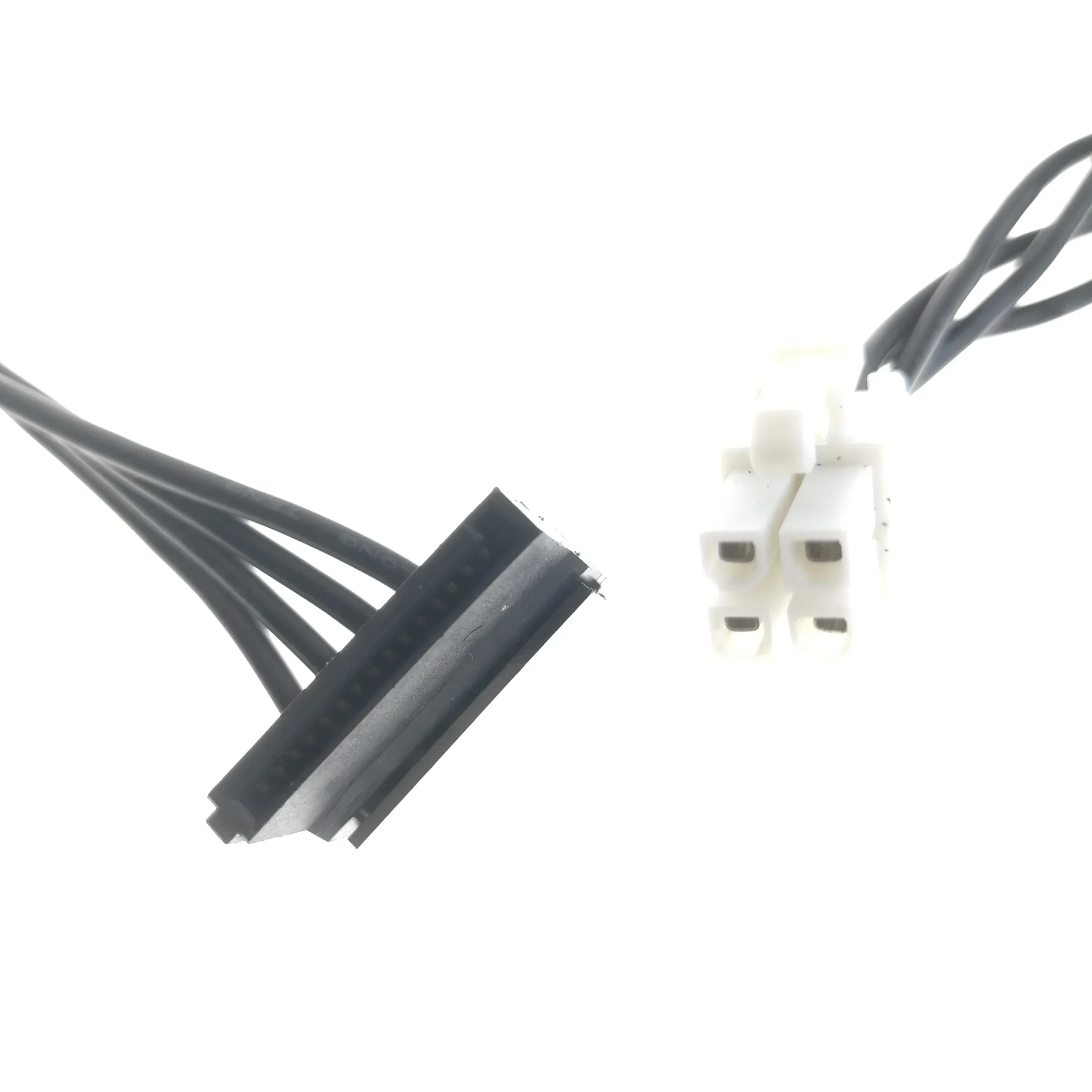 Pequeño Cable de alimentación de disco duro SATA HDD SSD de 4 pines a 2 puertos de 15 pines para Huawei RH2285V2 2288H V5 Server 1007-18awg Cable - imagen 2