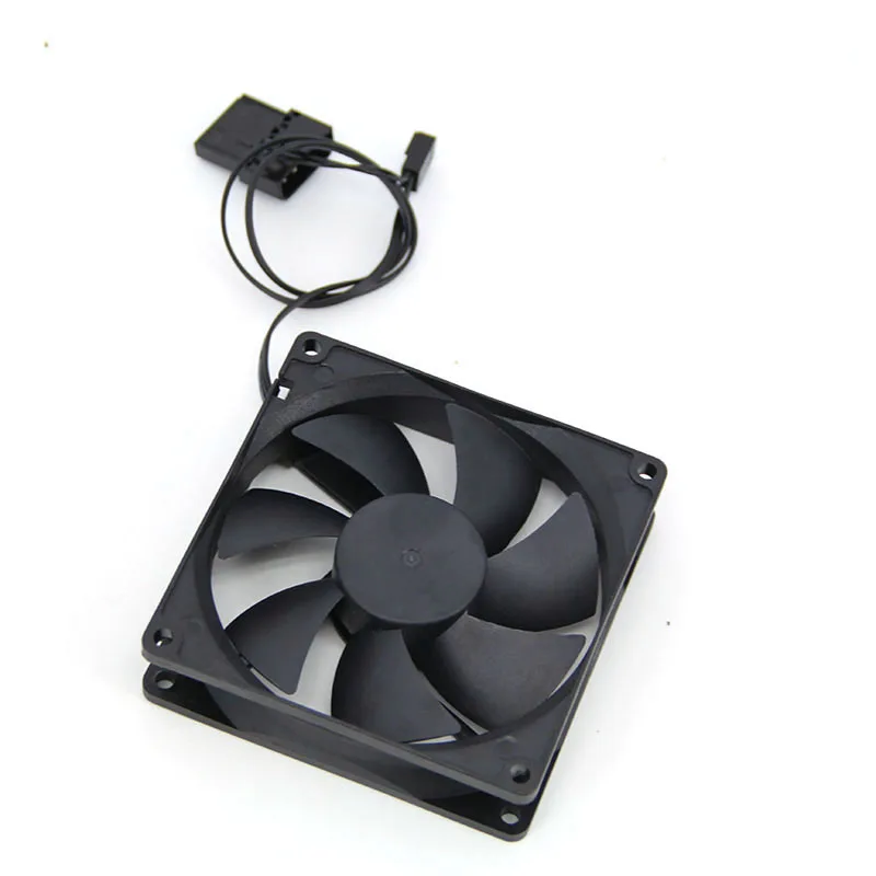 Ventiladores de PC DC 12v 9cm 90mm 9025 3 pines o grandes 4 pines ventilador de refrigeración de ordenador sin escobillas 90mm x 25mm para caja de ordenador enfriador de CPU - imagen 4