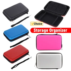 Estuche de transporte duro EVA para consola Nintendo 3DS XL LL, solución de almacenamiento portátil antiarañazos a prueba de golpes