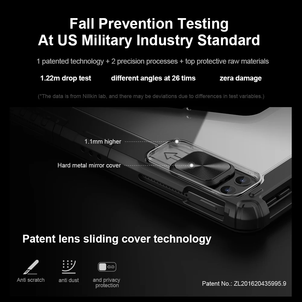 Nillkin-funda con teclado mágico para iPad Pro 12,9, cubierta magnética desmontable con retroiluminación, protección de lente - imagen 4