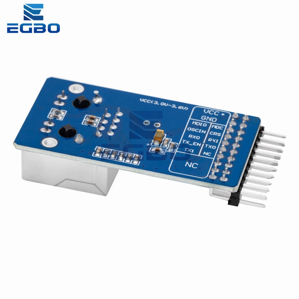 Módulo de conector RJ45 de red Ethernet DP83848, 1 ~ 3 uds., 10/100 Mb/S, transceptor físico Ethernet, módulo de servidor Web para Arduino - imagen 4