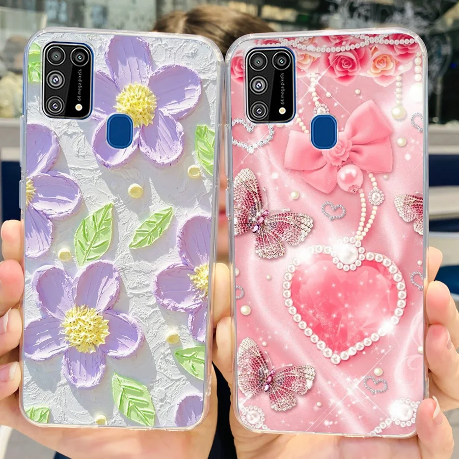 Funda de teléfono para Samsung Galaxy M31, cubierta pintada a color, suave y delgada, para Samsung M31 Prime M 31 s Galaxy M31s - imagen 3