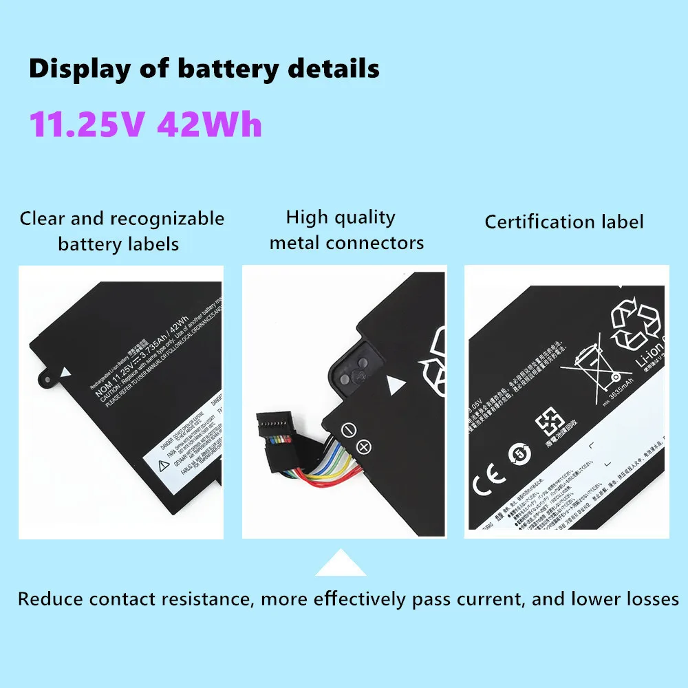 01AV435 01AV436 01AV437 01AV400 batería del ordenador portátil para Lenovo ThinkPad 13 Chromebook Series 2017 2018 1.a y 2.a generación - imagen 5