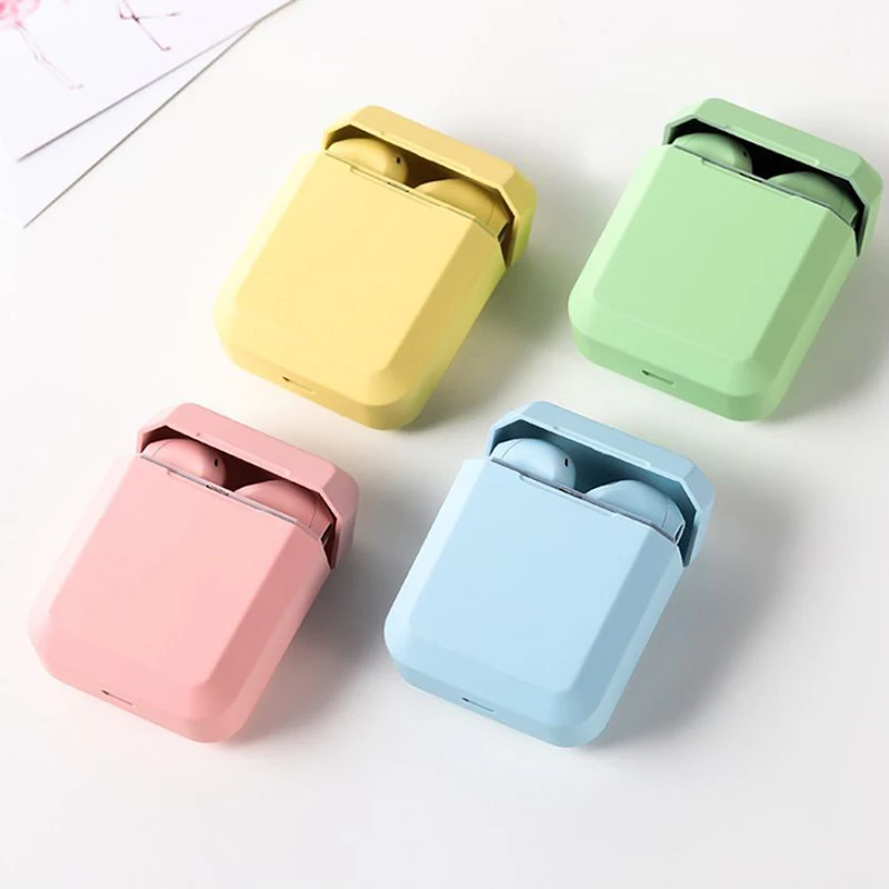 Auriculares TWS Bluetooth estilo intrauditivo efecto de sonido HiFi batería de larga duración múltiples colores escucha música llamada telefónica auriculares compatibles