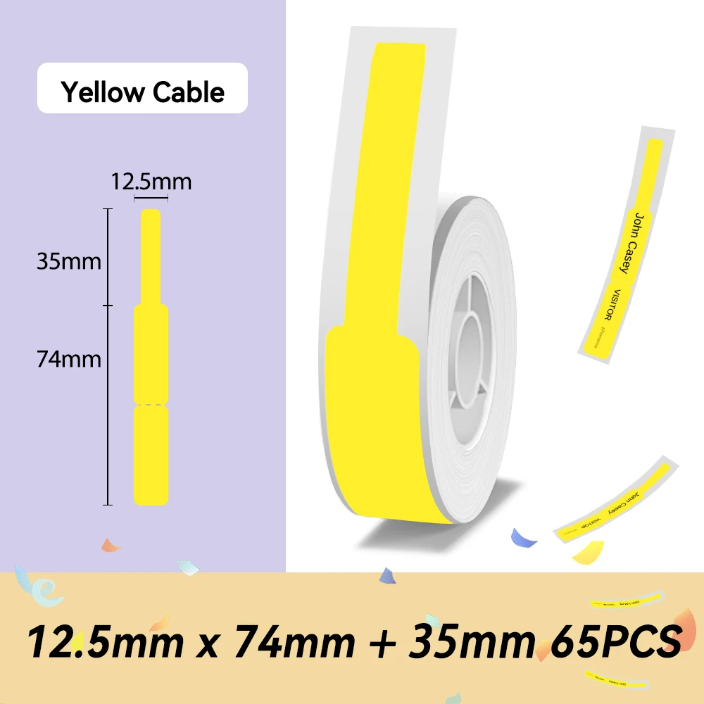 1 Roll Yellow Cable