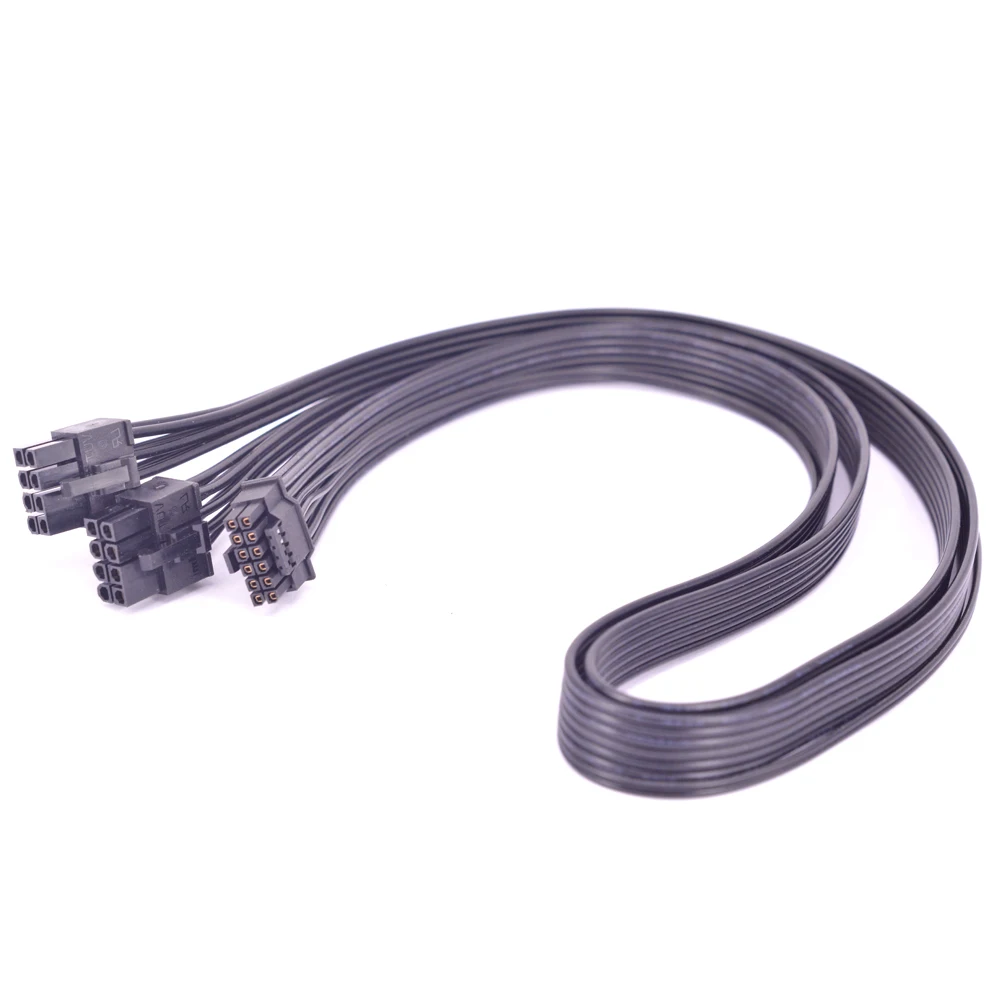 Seasonic-Cable de fuente de alimentación PSU para RTX40 Series 5,0, tarjeta adaptadora de gráficos, PCIE 600, 4090 W, VHPWR 12, 16 pines a 8 pines duales, ATX3.0 - imagen 5
